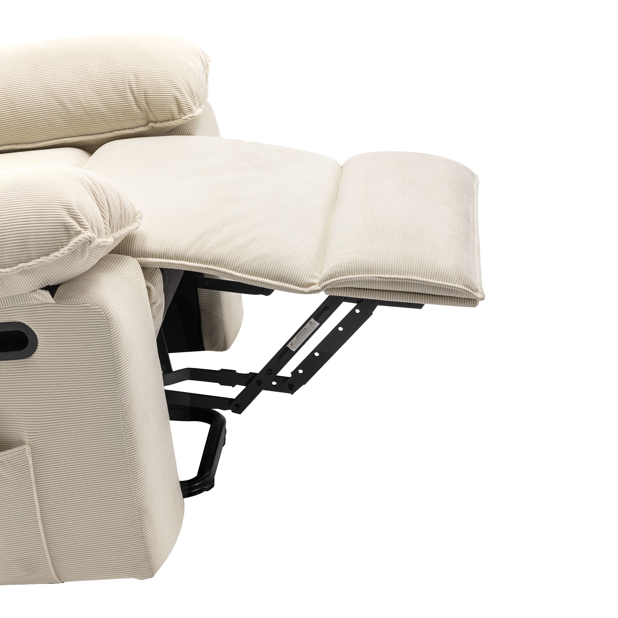 Uwell Mobility Power Lift Recliner Chair for Elderly – Heated Massage Chair with Infinite Position & Side Pocket, Beige